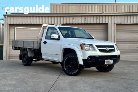 White 2012 Holden Colorado Space Cab Pickup LX (4X2)