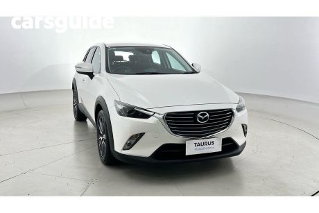 White 2017 Mazda CX-3 Wagon S Touring (fwd)