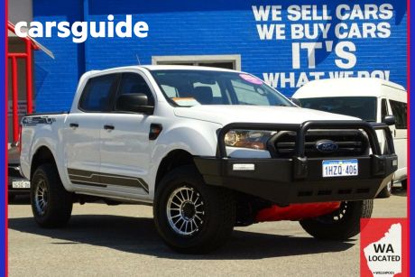 White 2018 Ford Ranger Double Cab Chassis XL 2.2 (4X4)