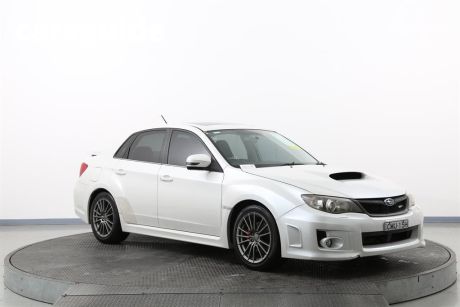 White 2013 Subaru WRX Sedan (AWD)