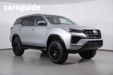 Silver 2021 Toyota Fortuner Wagon GXL