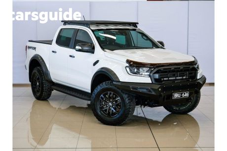 White 2021 Ford Ranger Double Cab Pick Up Raptor 2.0 (4X4)