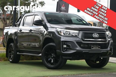 Grey 2020 Toyota Hilux Double Cab Pick Up Rogue (4X4)