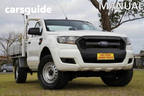White 2017 Ford Ranger Cab Chassis XL 2.2 (4X2)