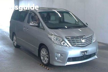 Grey 2008 Toyota Alphard Commercial Luxury 7 Seater