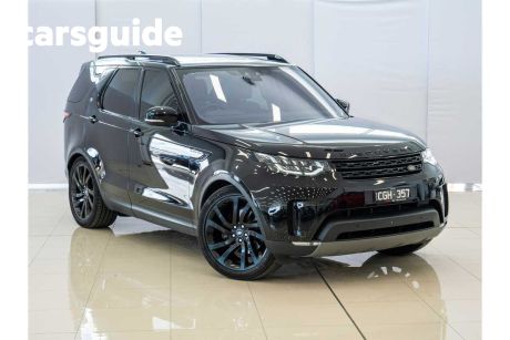 Black 2017 Land Rover Discovery Wagon TD6 HSE Luxury