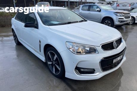 White 2017 Holden Commodore Sedan SV6