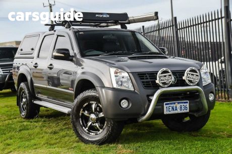 Grey 2008 Holden Rodeo Crew Cab Chassis LX (4X4)