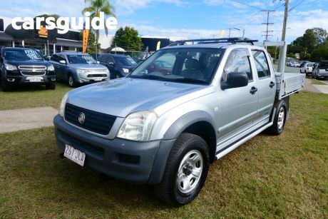 Silver 2006 Holden Rodeo Crew Cab Chassis LX (4X4)
