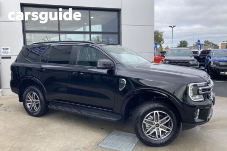 Black 2023 Ford Everest Wagon Trend (4WD)