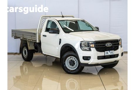 White 2022 Ford Ranger Cab Chassis XL 2.0 (4X4)
