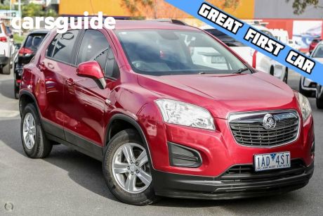 Red 2013 Holden Trax Wagon LS