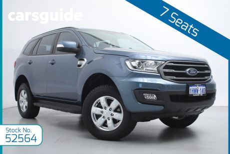 Blue 2018 Ford Everest Wagon Ambiente (rwd 7 Seat)