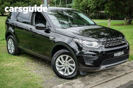 Black 2019 Land Rover Discovery Sport Wagon TD4 (110KW) SE AWD