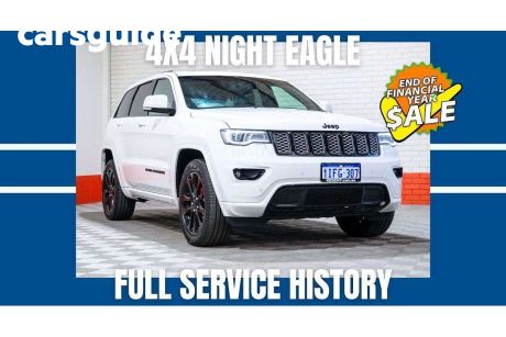 White 2019 Jeep Grand Cherokee Wagon Night Eagle (4X4)
