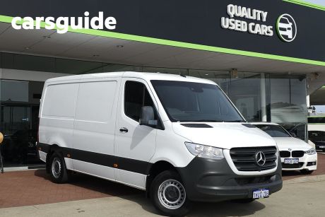 White 2022 Mercedes-Benz Sprinter Commercial 315CDI Low Roof MWB 9G-Tronic FWD