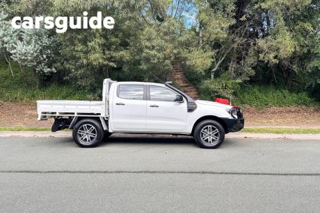 White 2016 Ford Ranger Crew Cab Chassis 3.2 XL Plus (4X4)
