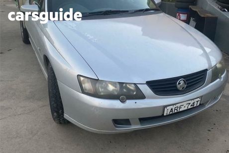 Silver 2004 Holden Commodore Cab Chassis ONE Tonner S
