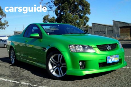 Green 2007 Holden Commodore Utility SV6