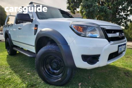 White 2010 Ford Ranger Super Cab Chassis XL (4X2)