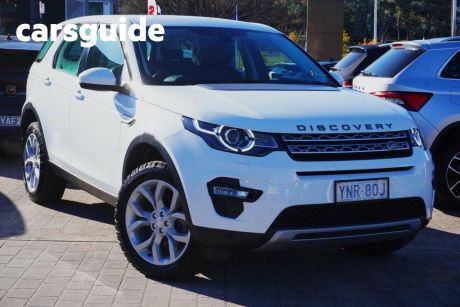 White 2019 Land Rover Discovery Sport Wagon TD4 (110KW) HSE AWD