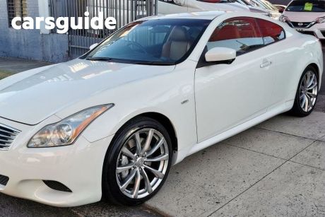 White 2008 Nissan Skyline Coupe 370GT Type SP