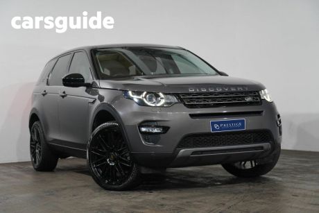 Grey 2015 Land Rover Discovery Sport Wagon SI4 SE