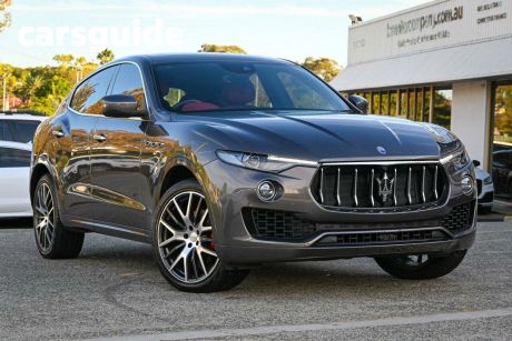 Grey 2017 Maserati Levante Wagon