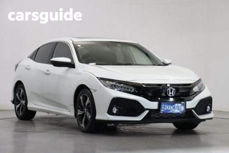 White 2017 Honda Civic Hatch VTi-LX