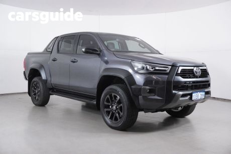 Grey 2024 Toyota Hilux Double Cab Pick Up Rogue (4X4)