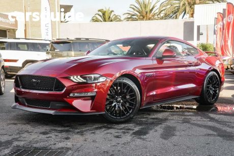 Red 2018 Ford Mustang Coupe Fastback GT 5.0 V8