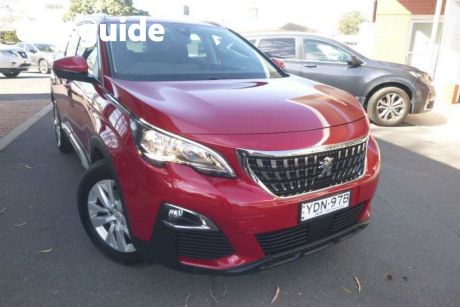 Red 2018 Peugeot 3008 Wagon Active
