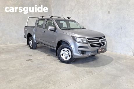 Grey 2016 Holden Colorado Crew Cab Chassis LS (4X4)