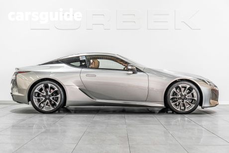 Silver 2018 Lexus LC500 Coupe V8
