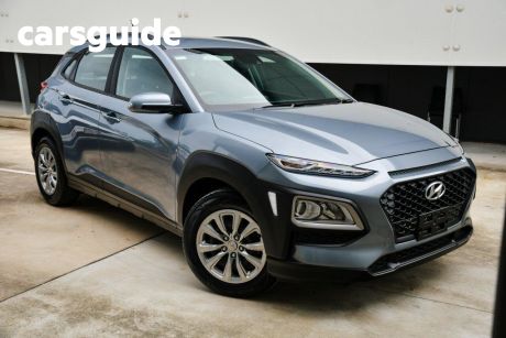 Silver 2019 Hyundai Kona Wagon GO (fwd)