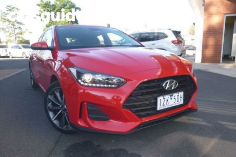 Red 2019 Hyundai Veloster Coupe