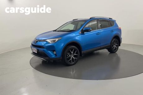 Blue 2018 Toyota RAV4 Wagon GXL (2WD)