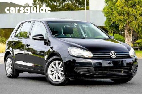 Black 2010 Volkswagen Golf Hatchback 90 TSI Trendline