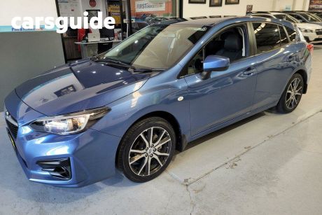 Blue 2019 Subaru Impreza Hatchback 2.0I (awd)