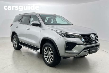 Silver 2021 Toyota Fortuner Wagon Crusade