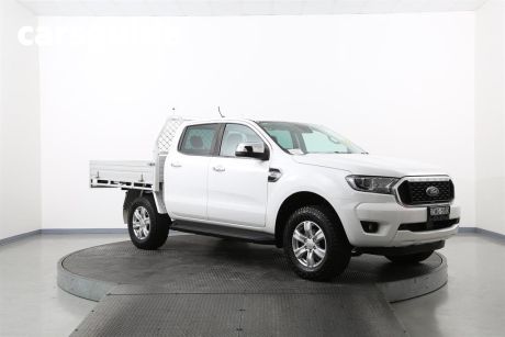White 2020 Ford Ranger Double Cab Chassis XLT 3.2 (4X4)