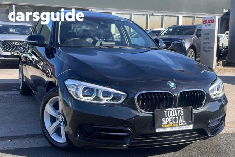 Black 2018 BMW 118I Hatchback Sport Line