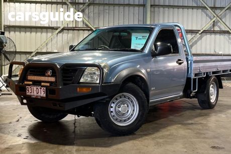 Blue 2003 Holden Rodeo Cab Chassis DX