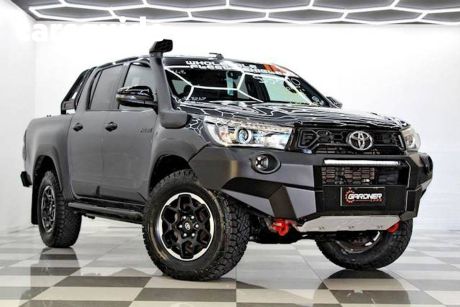 Grey 2018 Toyota Hilux Double Cab Pick Up Rugged X (4X4)