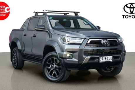 Grey 2022 Toyota Hilux Double Cab Pick Up Rogue (4X4) 6 Speaker