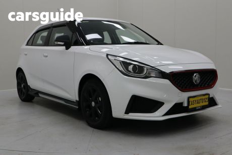 White 2020 MG MG3 Auto Hatchback S Limited Edition (black)
