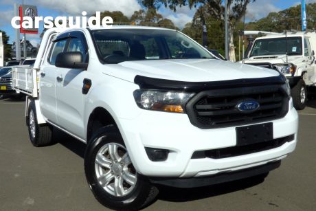 White 2018 Ford Ranger Double Cab Chassis XL 3.2 (4X4)