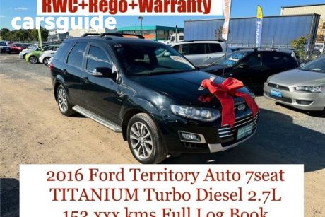 Black 2016 Ford Territory Wagon Titanium (4X4)