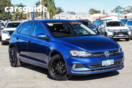 Blue 2019 Volkswagen Polo Hatchback 70 TSI Trendline