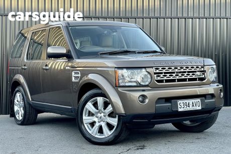 Brown 2013 Land Rover Discovery 4 Wagon 3.0 SDV6 HSE
